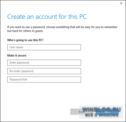 Как создать локальную учетную запись в Windows 10