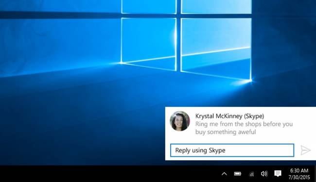 В Windows 10 встроили новый Skype