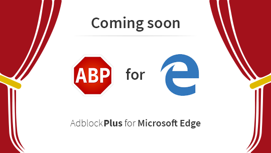 Adblock Plus выйдет для Microsoft Edge 