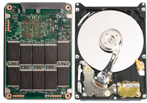 Отличие HDD от SSD