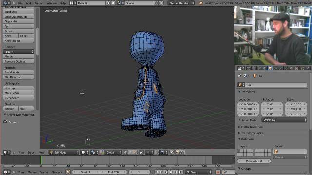 Обзор программы для 3D моделирования – Blender