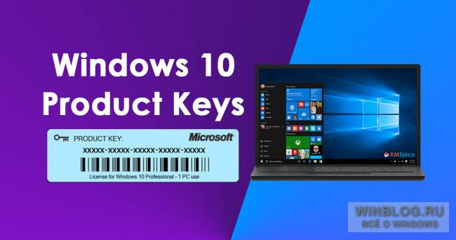 купить ключ Windows 10